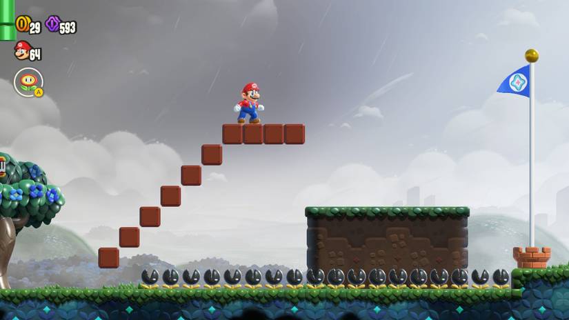 mario wonder muncher fields 100 percent