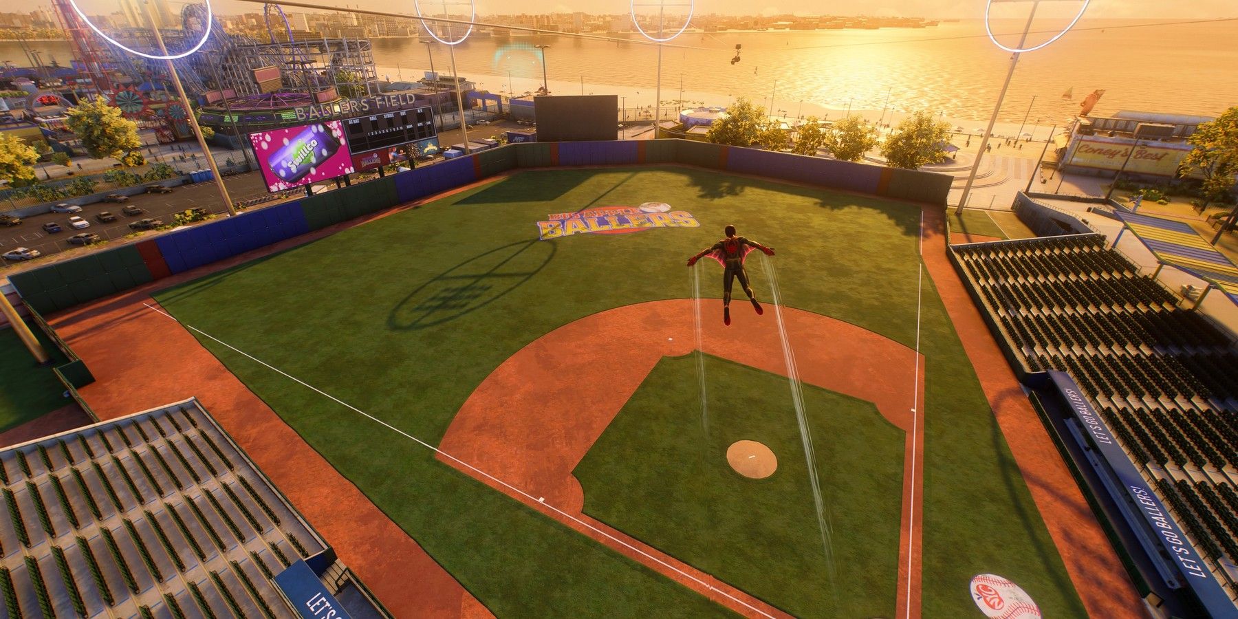 Marvel's Spider-Man 2 How to Round the Bases at Big Apple Ballers Stadium (Home Run! Trophy)