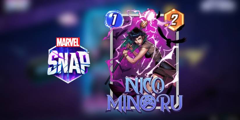 image showing the nico minoru card in marvel snap. 