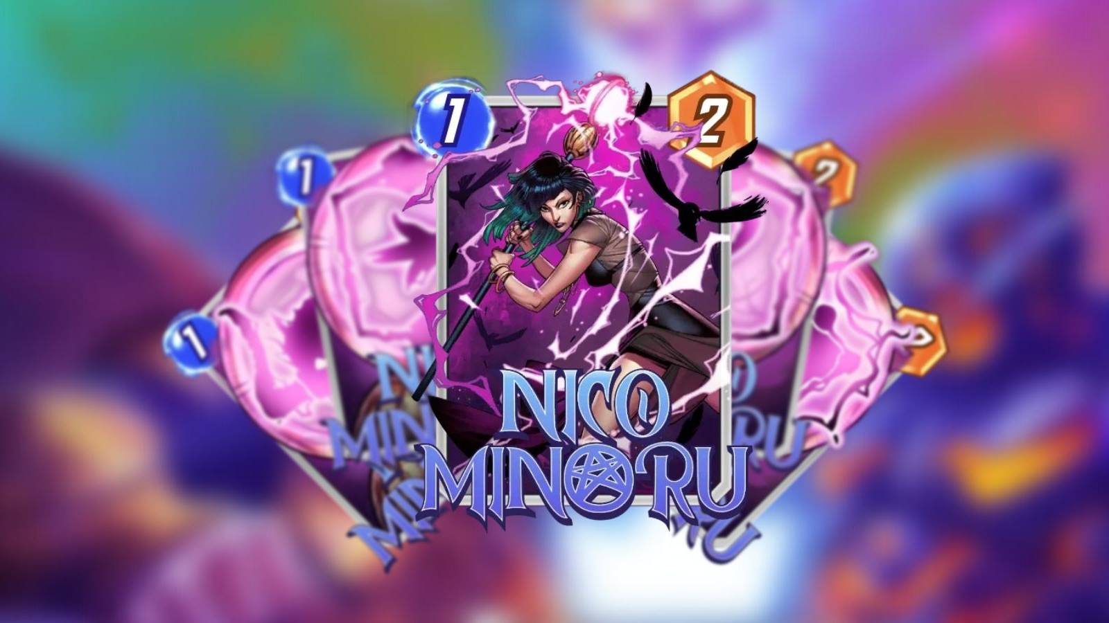 nico minoru and her spells in marvel snap.