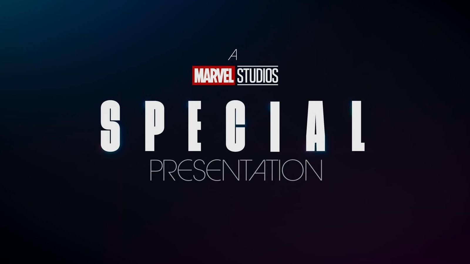Marvel Studios Special Presentation logo 