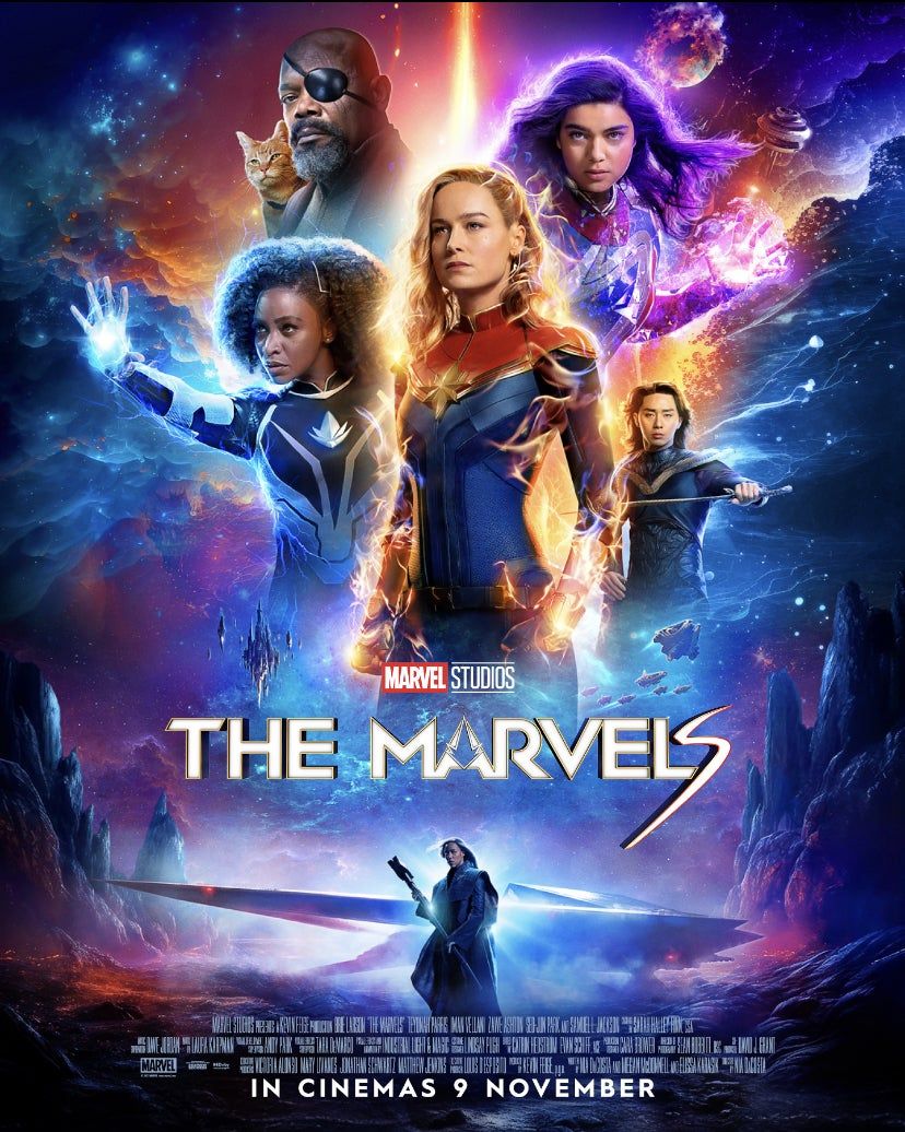 International poster for The Marvels