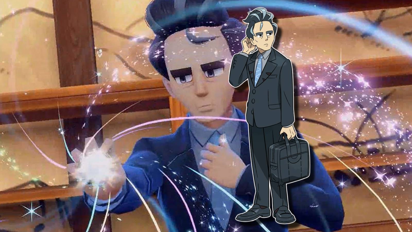 pokemon scarlet violet larry break tradition gym leader elite four three battles