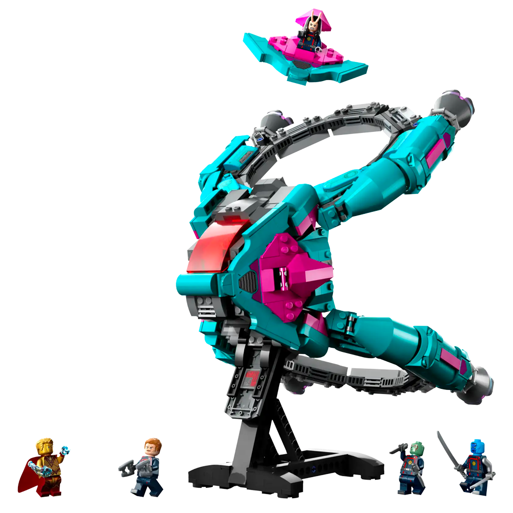 LEGo Marvel New Guardians star ship set