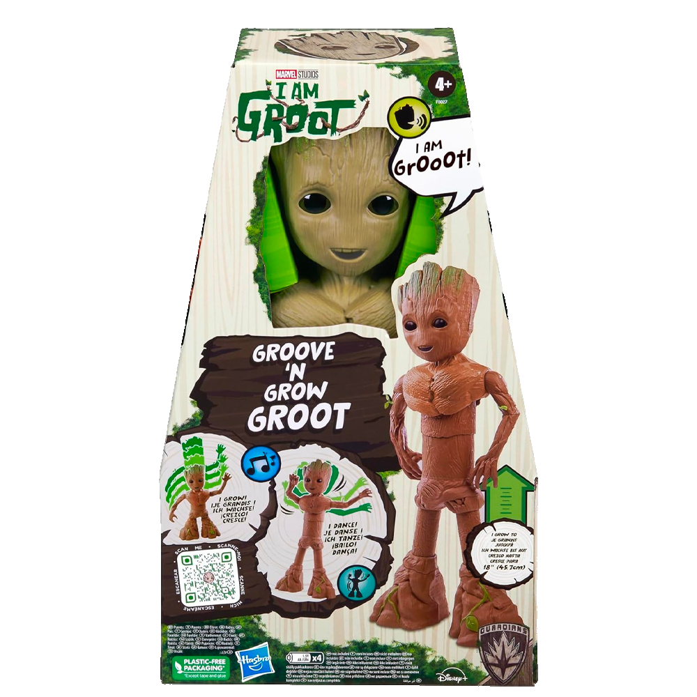 MCU Gift Groove n Grow Groot Interactive Action Figures