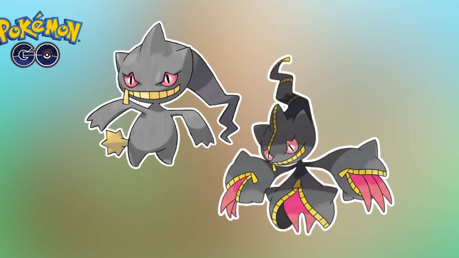 Mega Banette and Banette in Pokemon GO