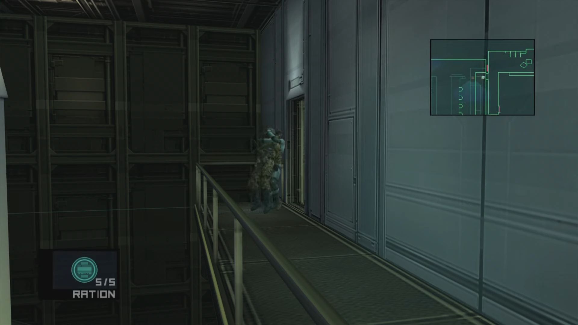 Metal Gear Solid 2_Choking Enemy_Tanker_Snake