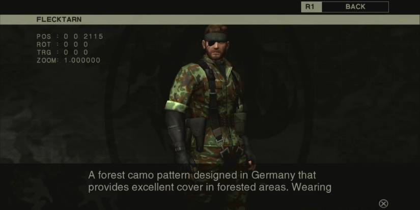 Metal Gear Solid 3 Flecktarn Camo