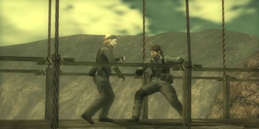 Metal Gear Solid 3 Snake Eater - The Boss Facts - Snake Fighting The Boss