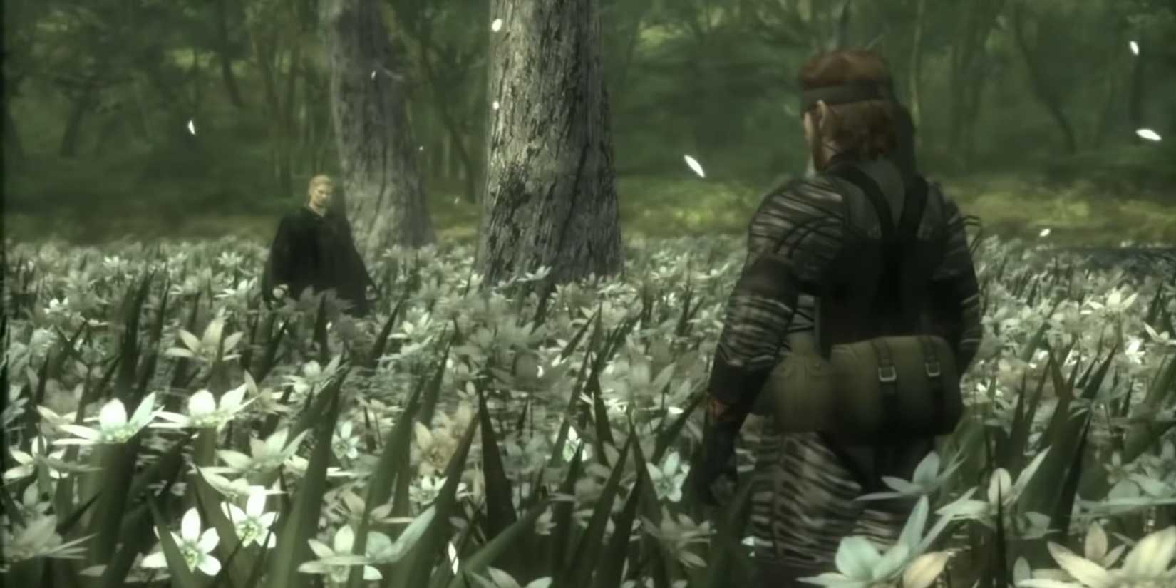 Metal Gear Solid 3 Snake Eater - The Boss Facts - The Boss And Snake Flower Field