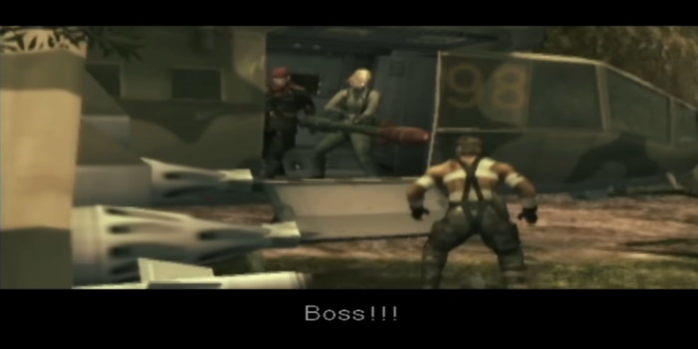 Metal Gear Solid 3 Subsistence - The Boss Facts - Secret Theater
