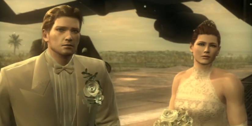 An unmasked Johnny Married To Meryl near a plane