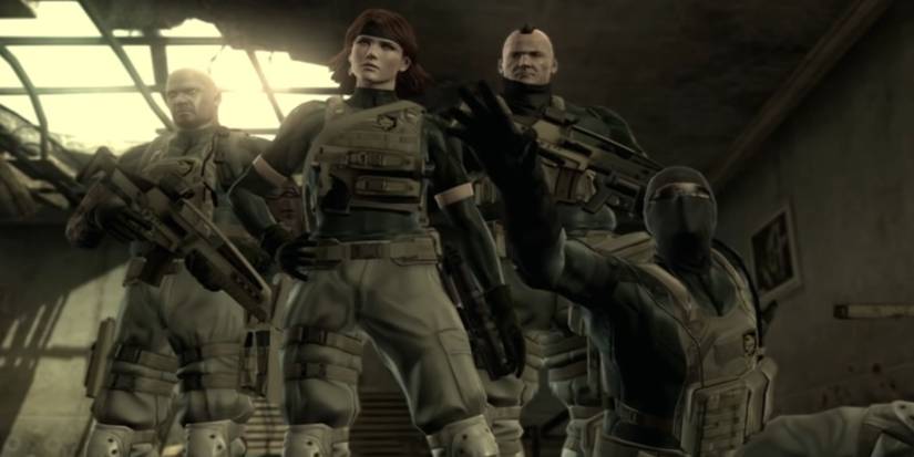 The Rat Team posing, with Johnny on the right