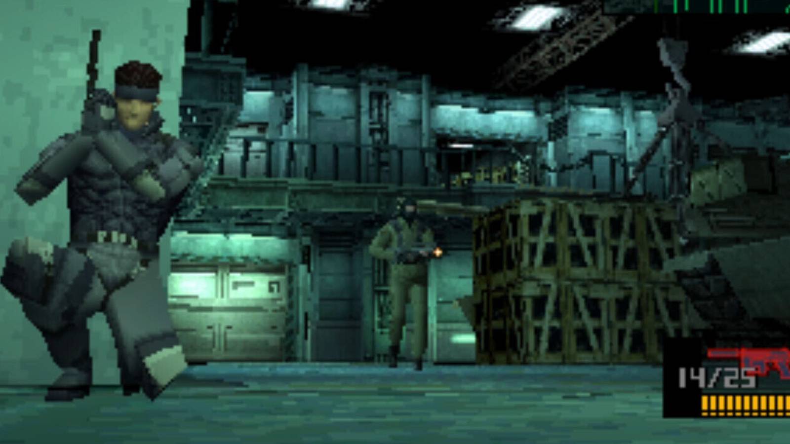 solid snake stealth in metal gear solid integral