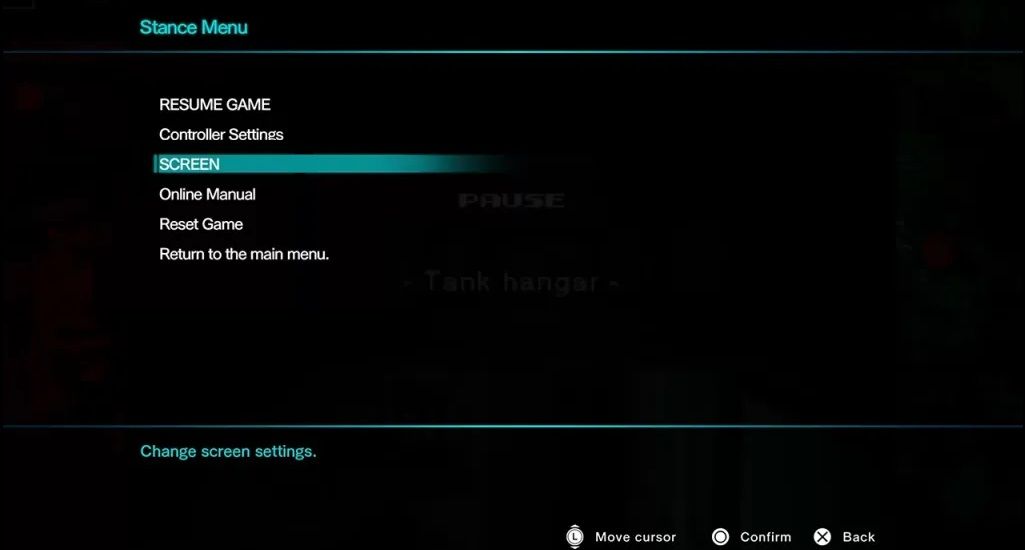 Metal Gear Solid Master Collection Pause