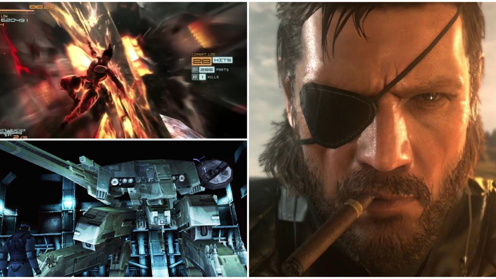 Strongest MGS Lore Bosses- Jetstream Sam Metal Gear REX Big Boss