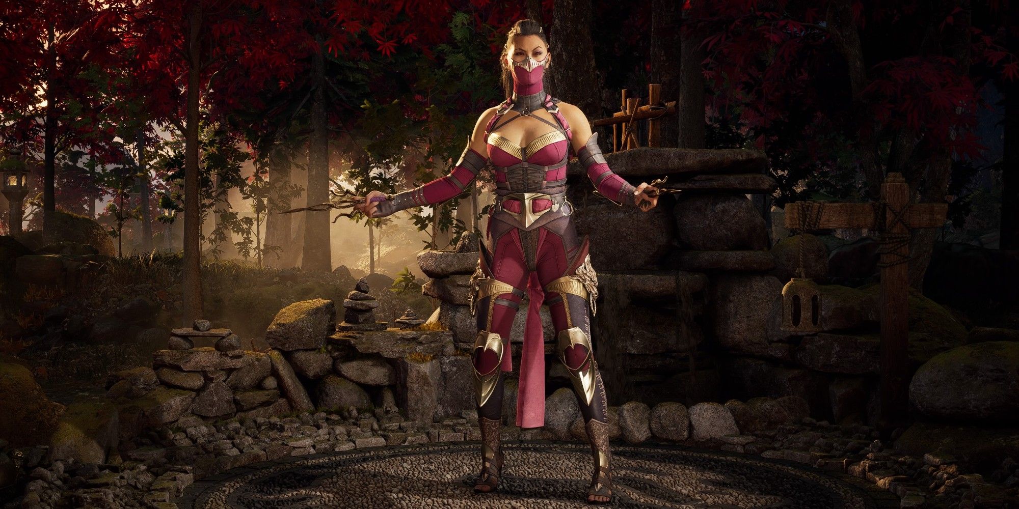 Mileena in photo mode