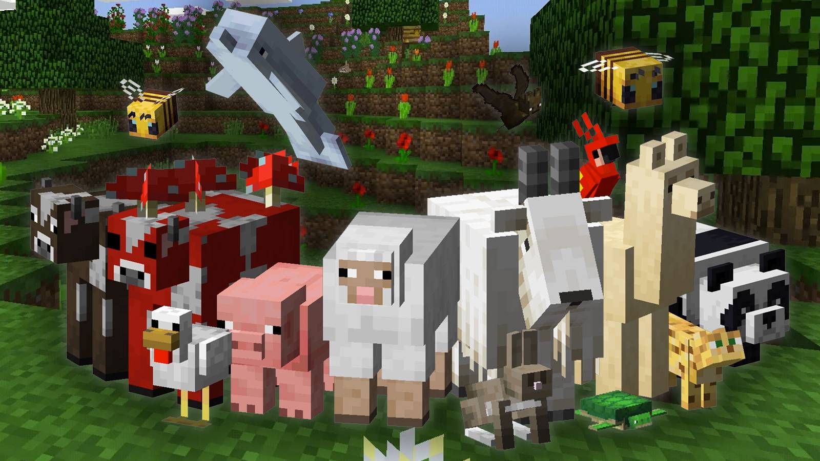 Minecraft Animal Mobs