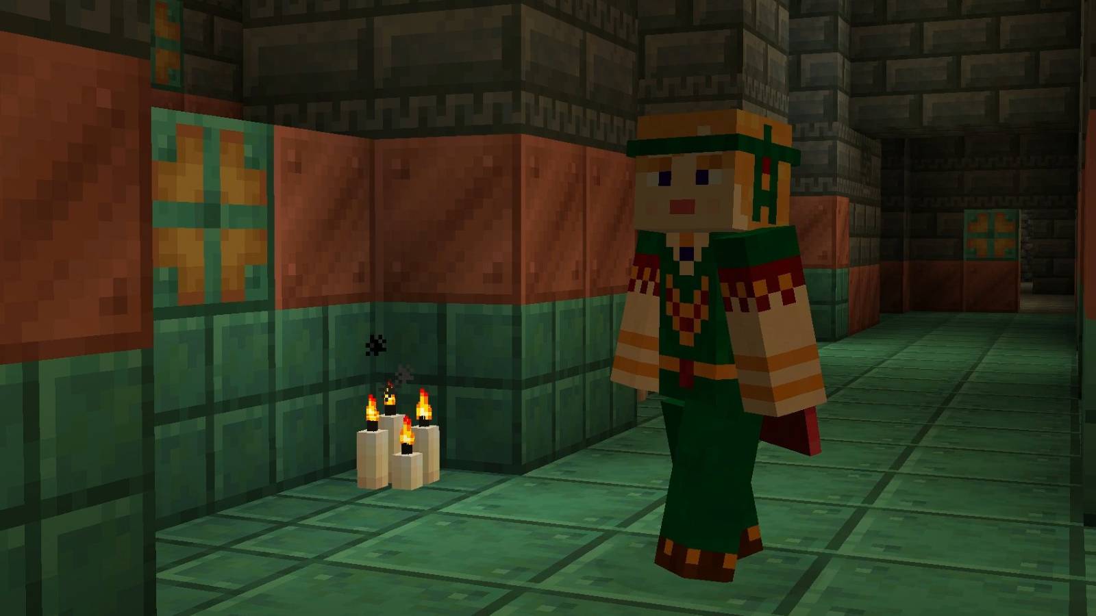 Minecraft Copper Torch Trial Chamber