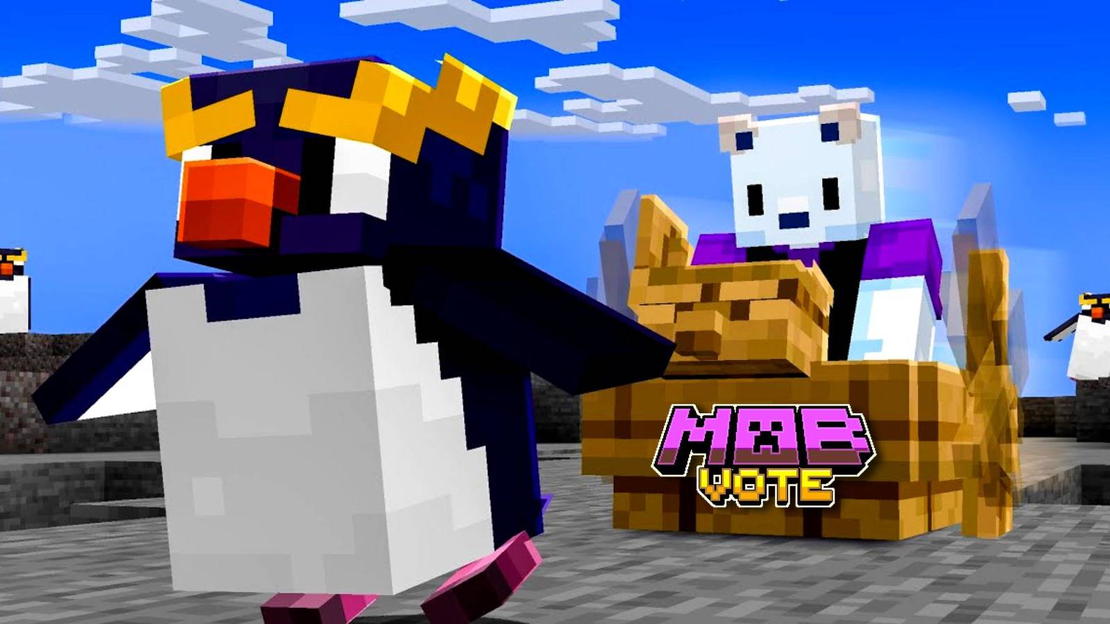 Minecraft Mob Vote Penguin