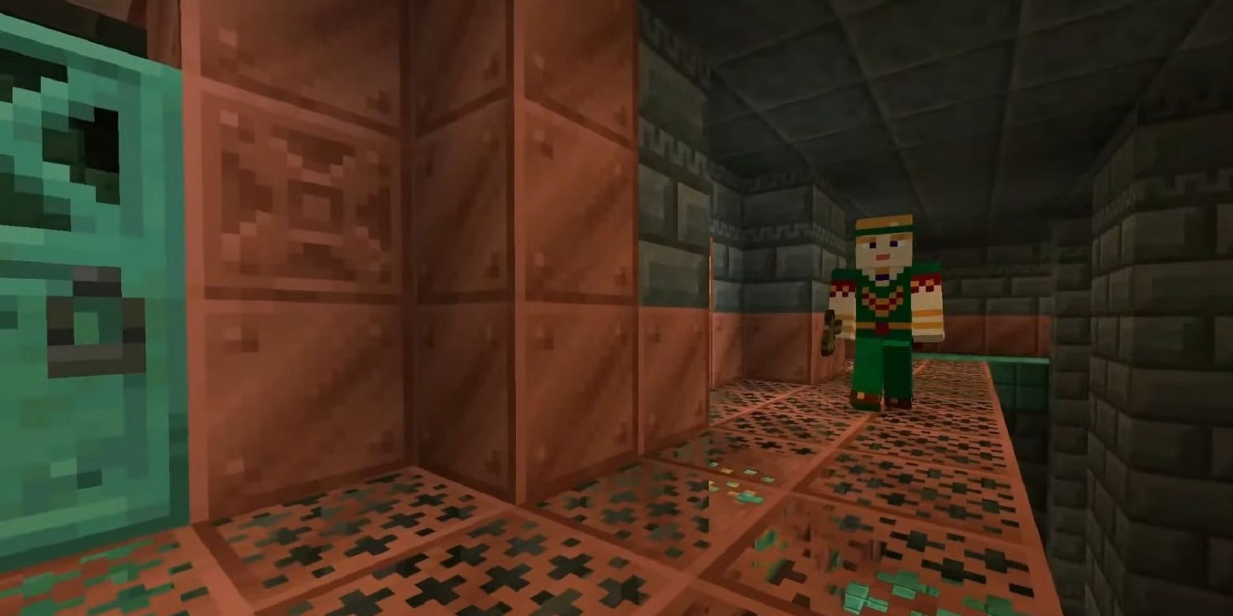 Minecraft Trial Chambers Copper Grid