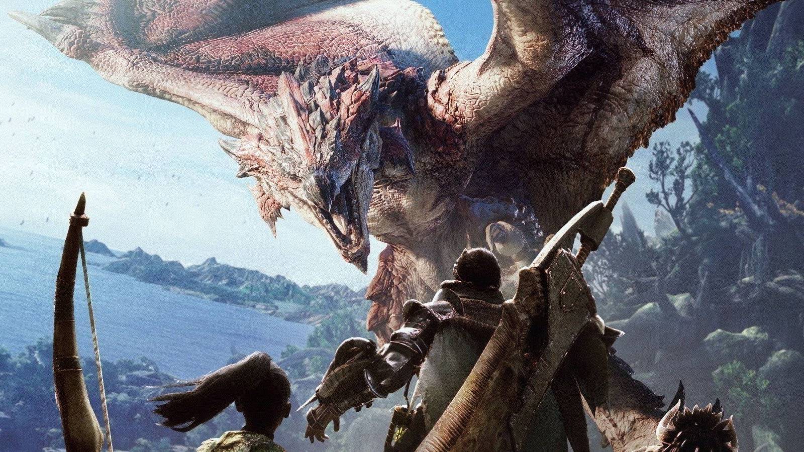 Cover art for Monster Hunter World