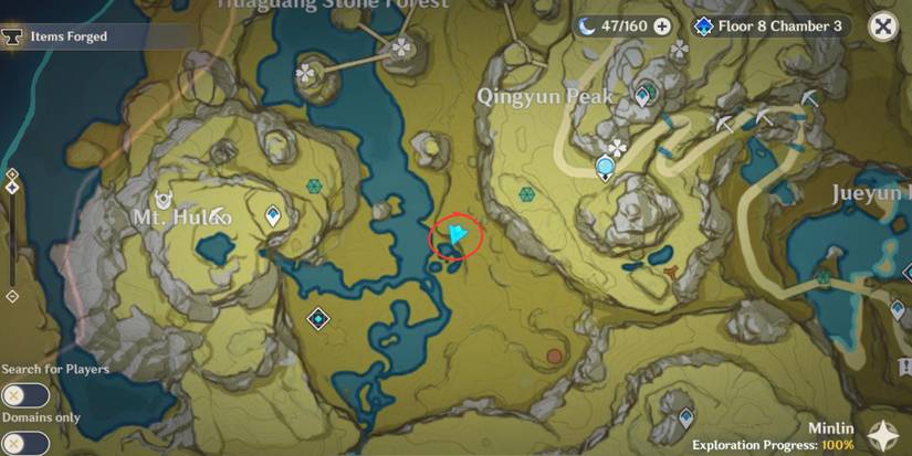 Moonlit Tree Viewpoint Genshin Impact