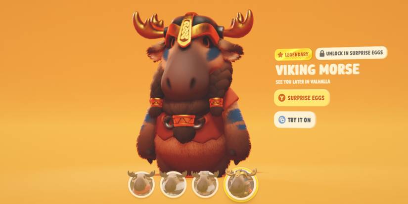 Morse's viking outfit