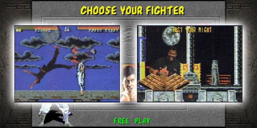 Fake screenshots of a Nimbus Terrafaux defeating Kano and smashing wood 