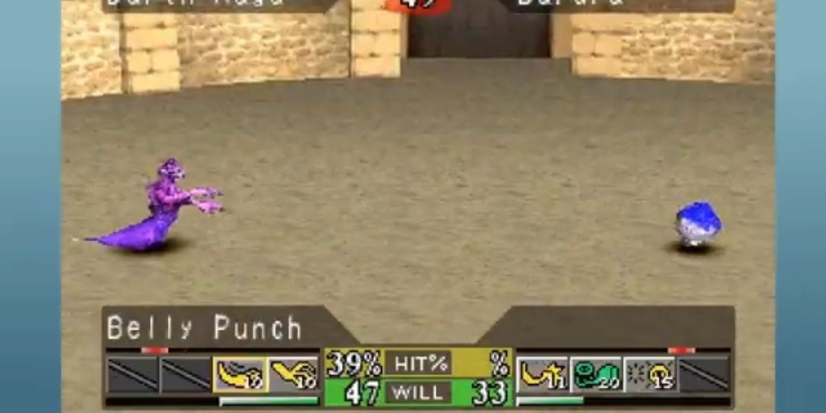 a battle scene from monster rancher