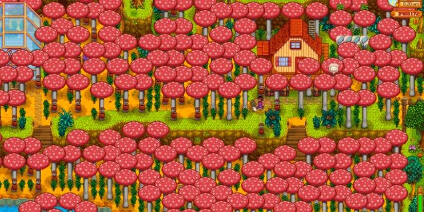 Stardew Valley Mushroom Farm