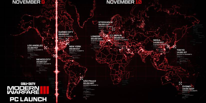 call of duty modern warfare 3 pc launch map