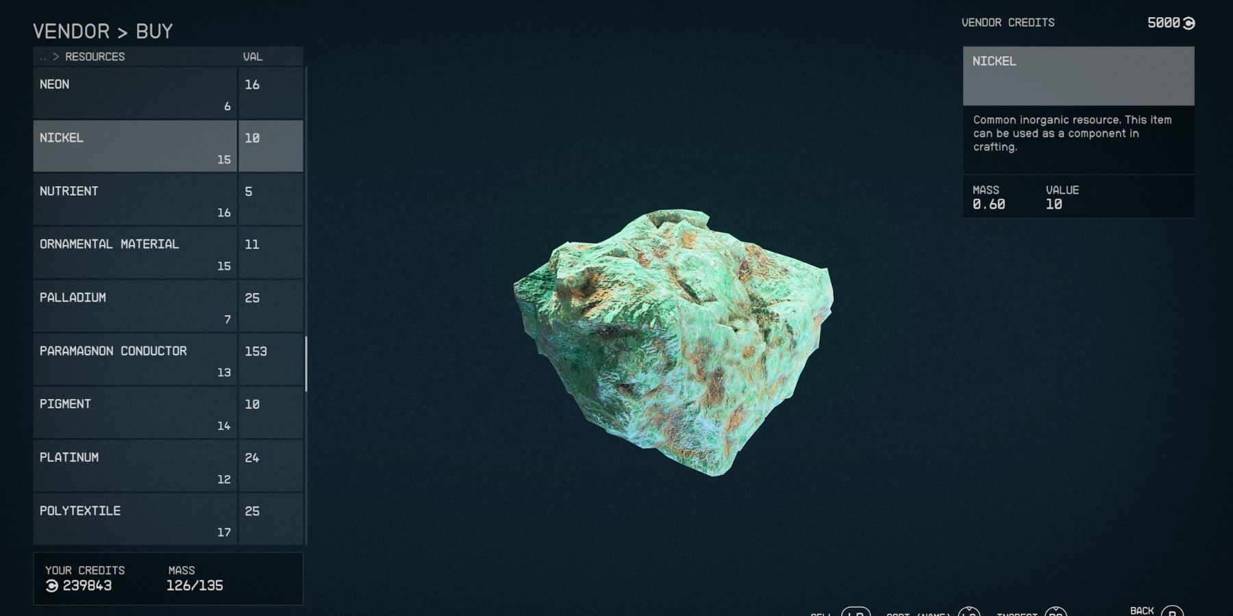 Starfield Guide: Mastering the Hunt for Nickel (Ni)