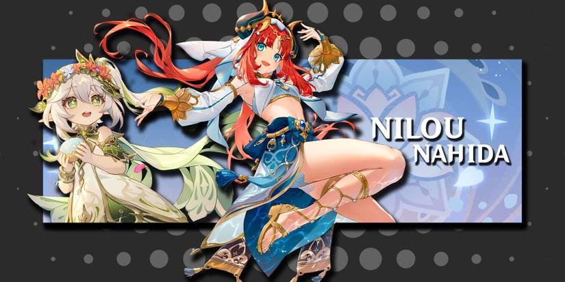 nilou and nahida pair in genshin imapct