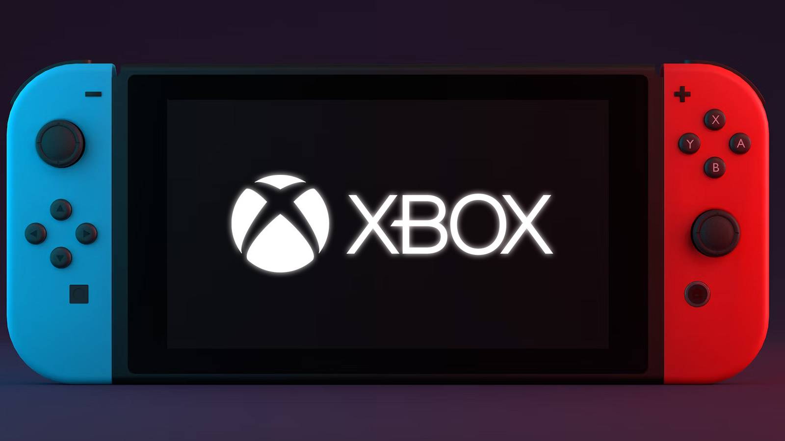 nintendo switch console with xbox logo