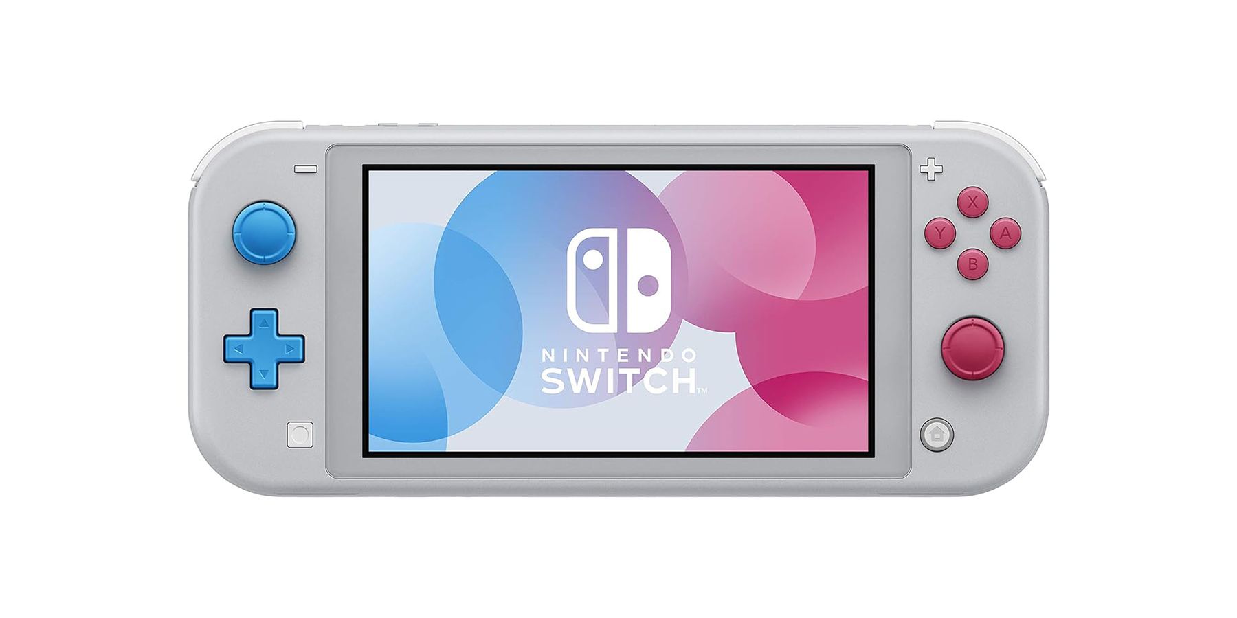 Nintendo Switch Lite Zacian and Zamazenta Edition on white background