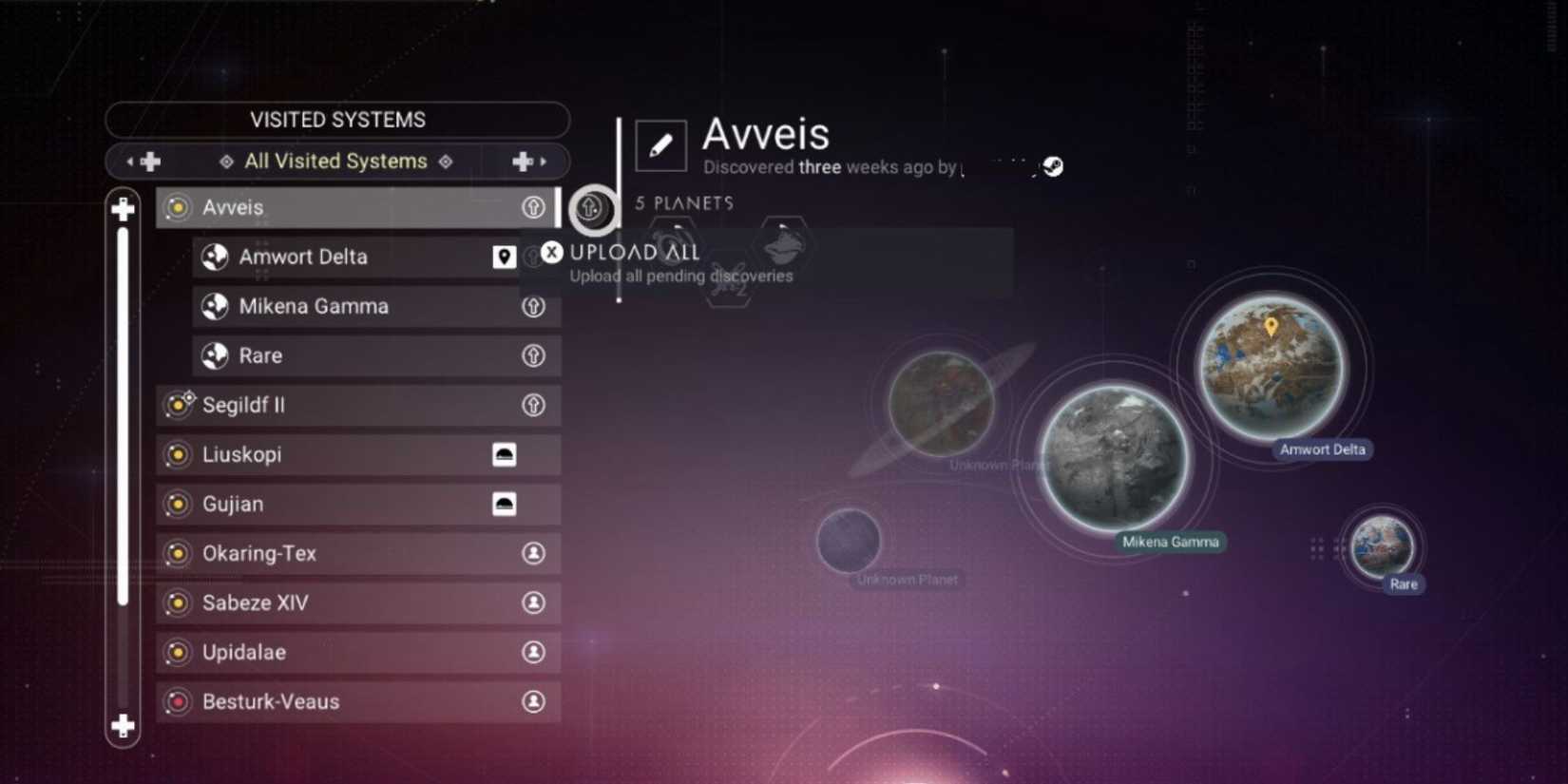 No Man's Sky Discoveries 