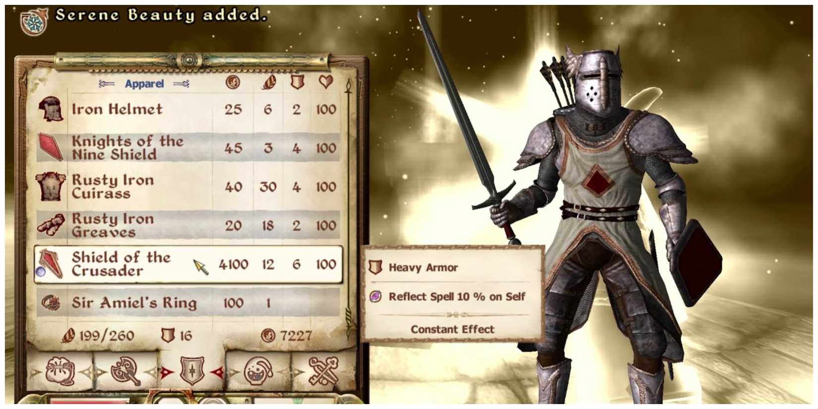 Oblivion Knights of the Nine Armour