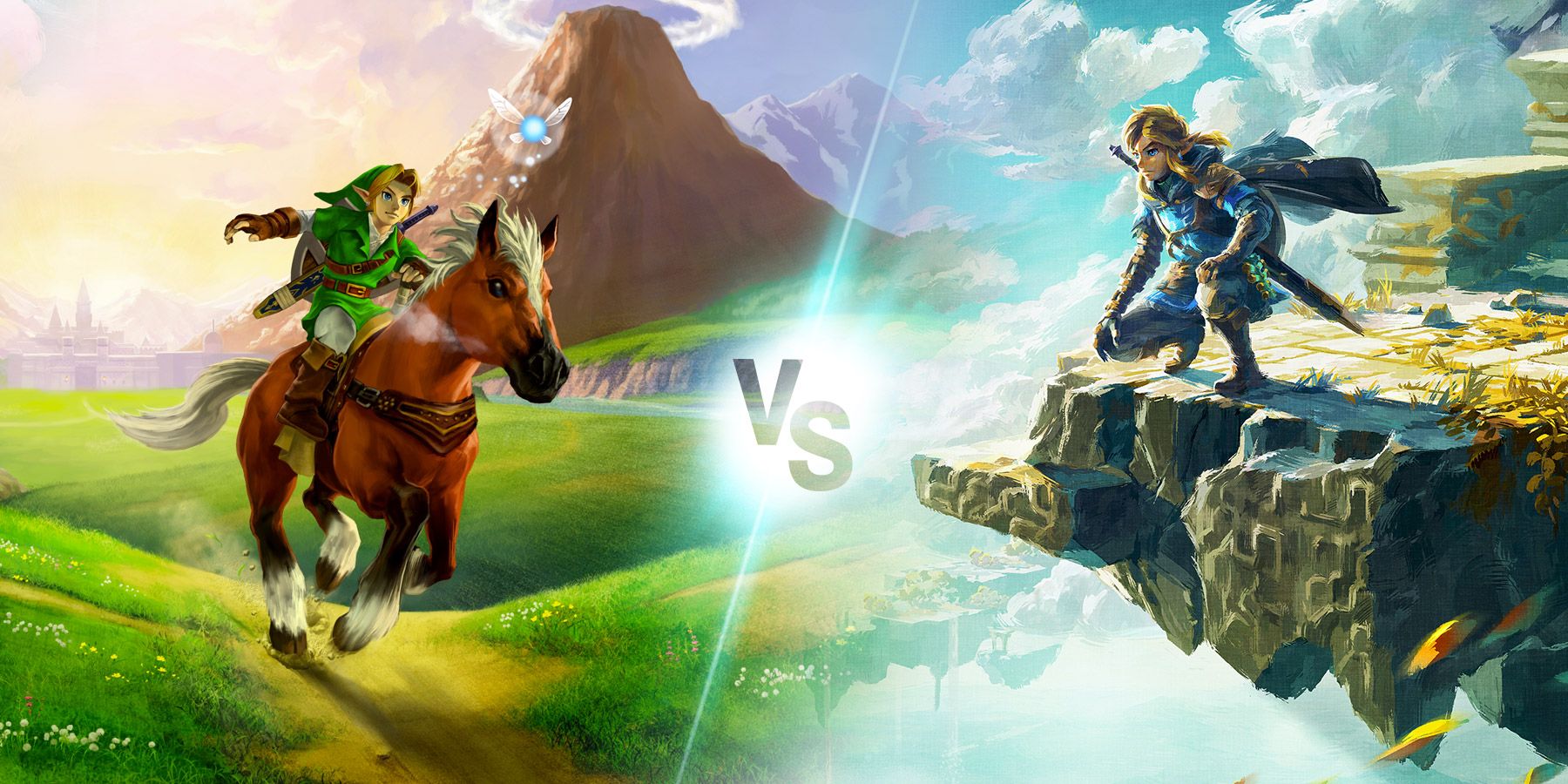 Zelda: Breath of the Wild vs Ocarina of Time