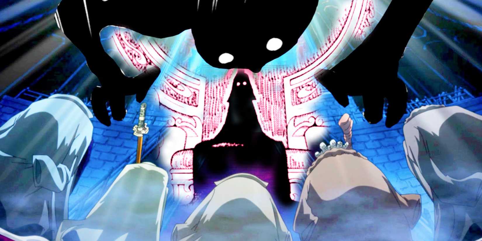 One Piece - Imu Sitting On The Empty Throne