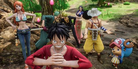 Main characters in One Piece Odyssey