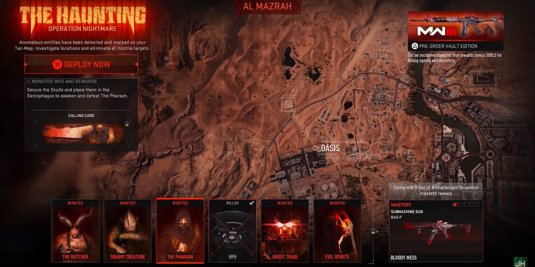 operation nightmare bosses in call of duty: warzone