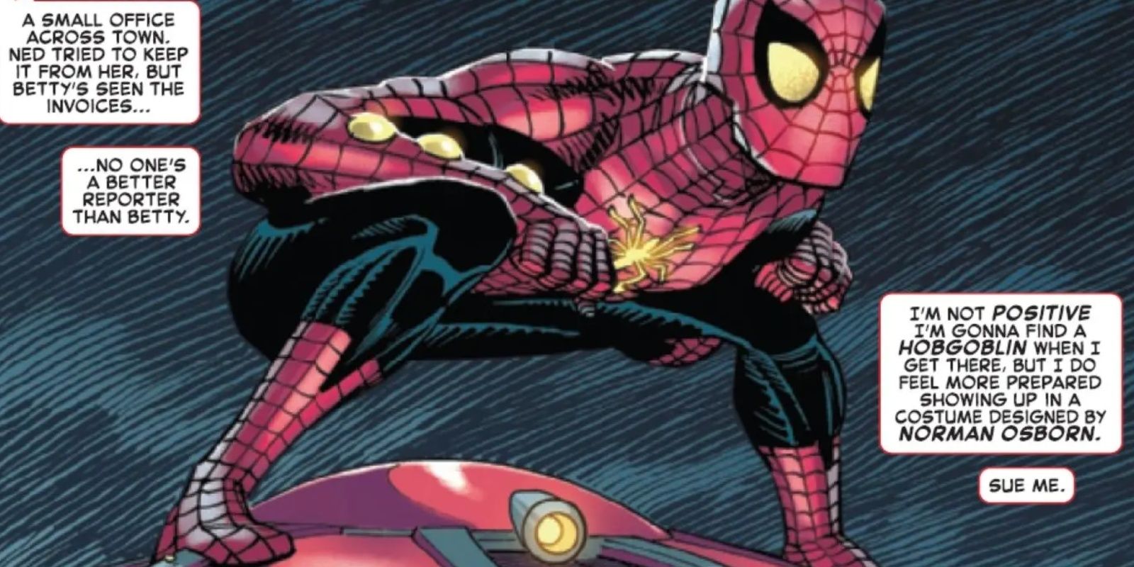 Norman Osborn as Spider-Man