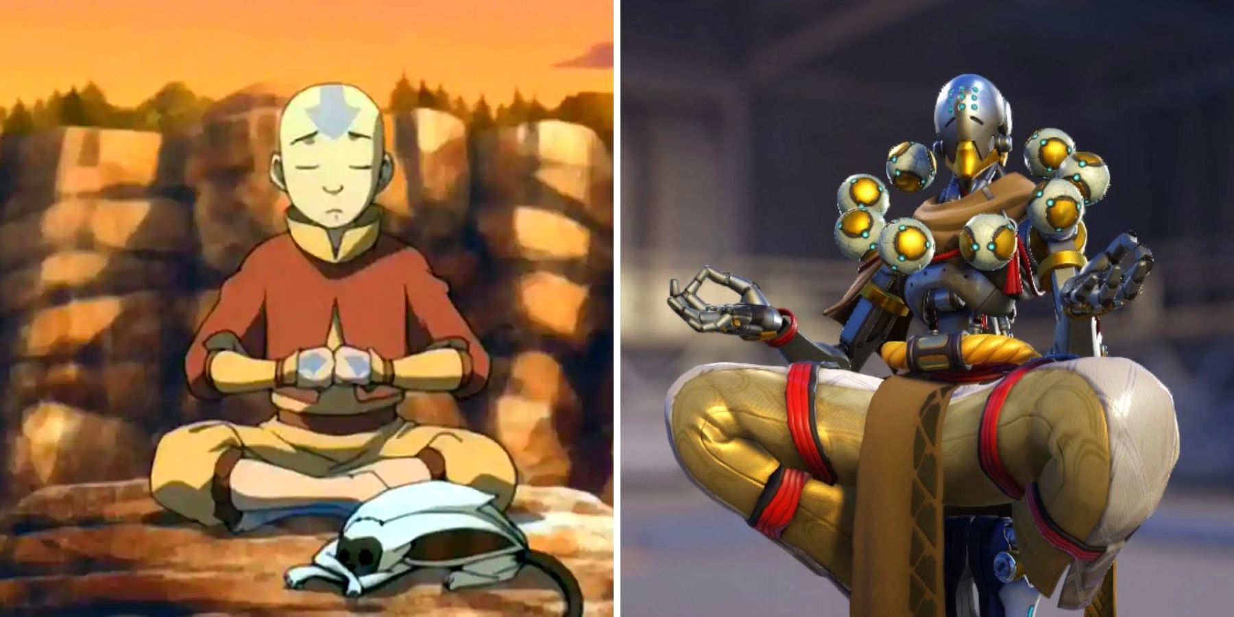 Overwatch 2 and Avatar The Last Airbender