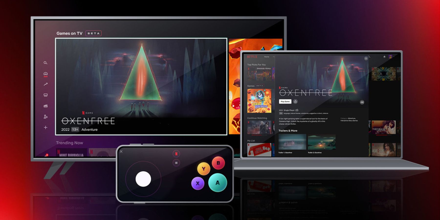 oxenfree on multiple netflix devices
