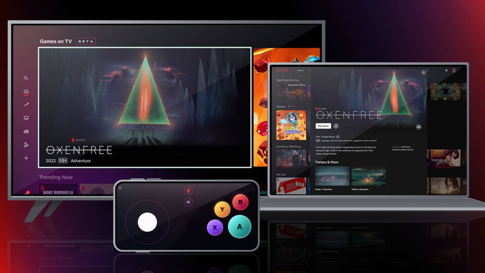oxenfree on multiple netflix devices