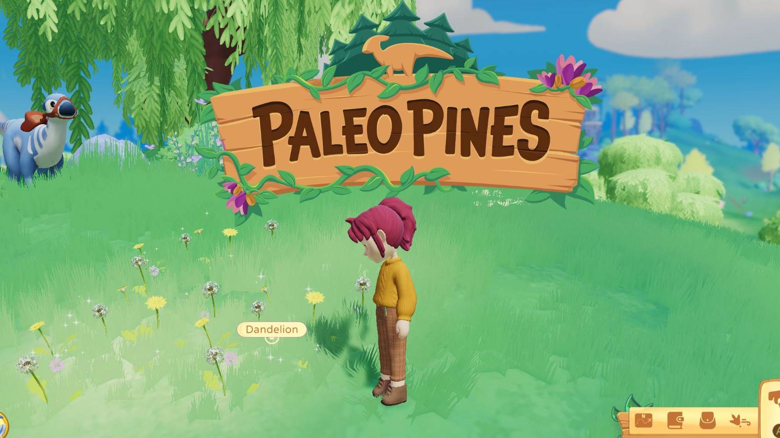 paleo pines dandelions location 
