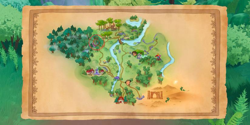 paleo pines dapplewood map location