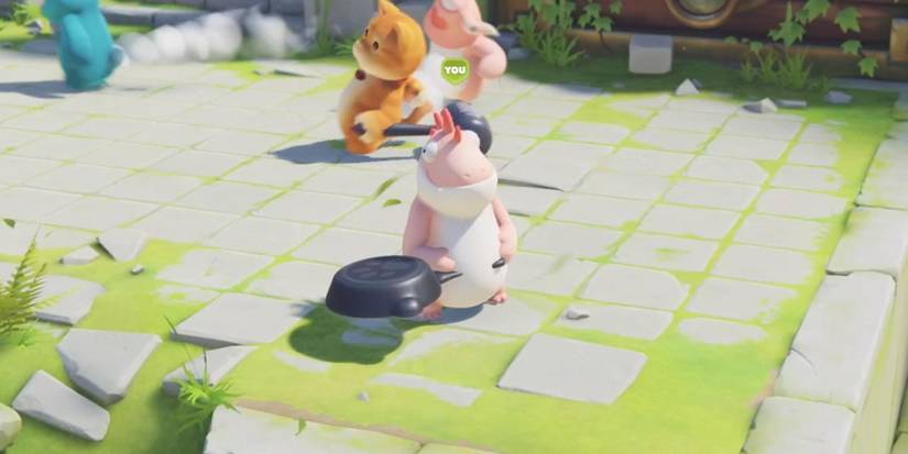 Party Animals Frying Pan