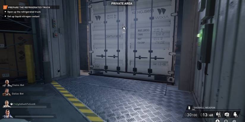 payday 3 - 99 boxes fridge - truck